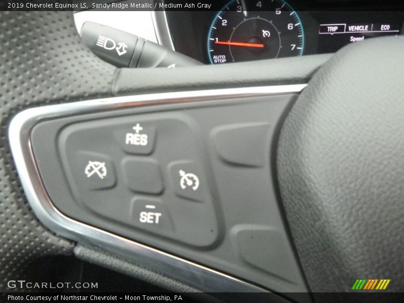 Sandy Ridge Metallic / Medium Ash Gray 2019 Chevrolet Equinox LS