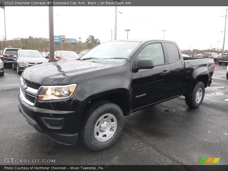 Black / Jet Black/Dark Ash 2019 Chevrolet Colorado WT Extended Cab 4x4