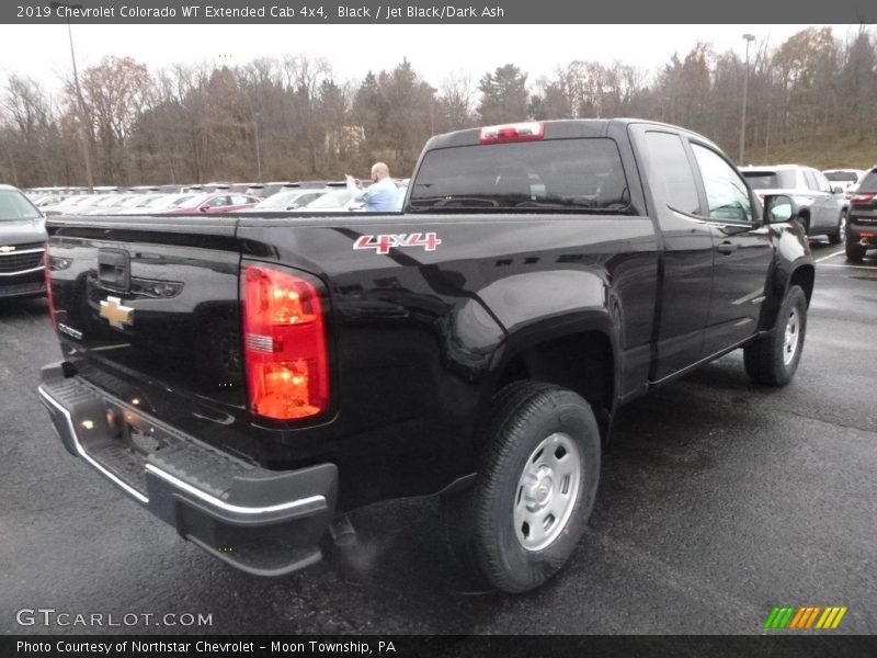 Black / Jet Black/Dark Ash 2019 Chevrolet Colorado WT Extended Cab 4x4