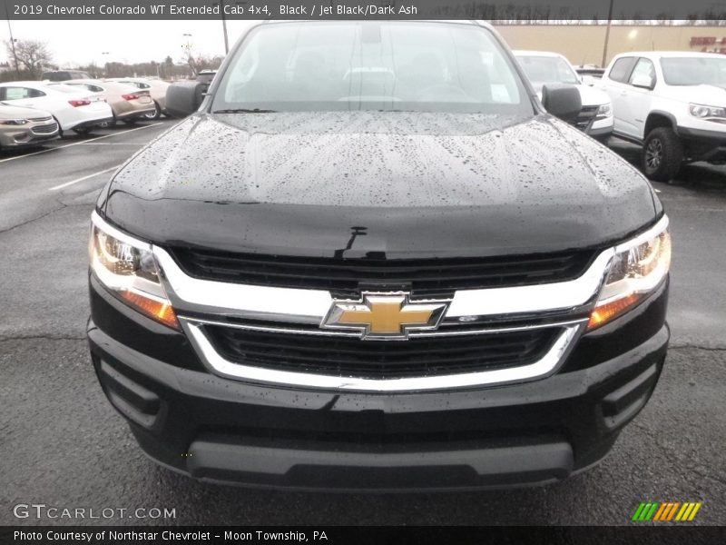 Black / Jet Black/Dark Ash 2019 Chevrolet Colorado WT Extended Cab 4x4