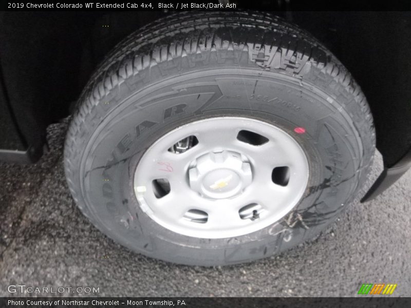 Black / Jet Black/Dark Ash 2019 Chevrolet Colorado WT Extended Cab 4x4