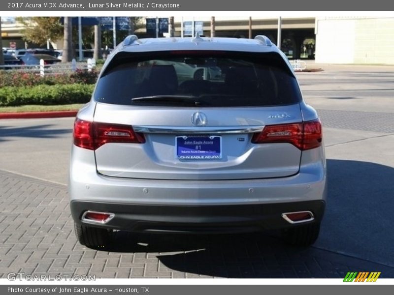 Lunar Silver Metallic / Graystone 2017 Acura MDX Advance