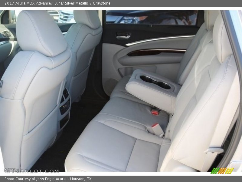 Lunar Silver Metallic / Graystone 2017 Acura MDX Advance