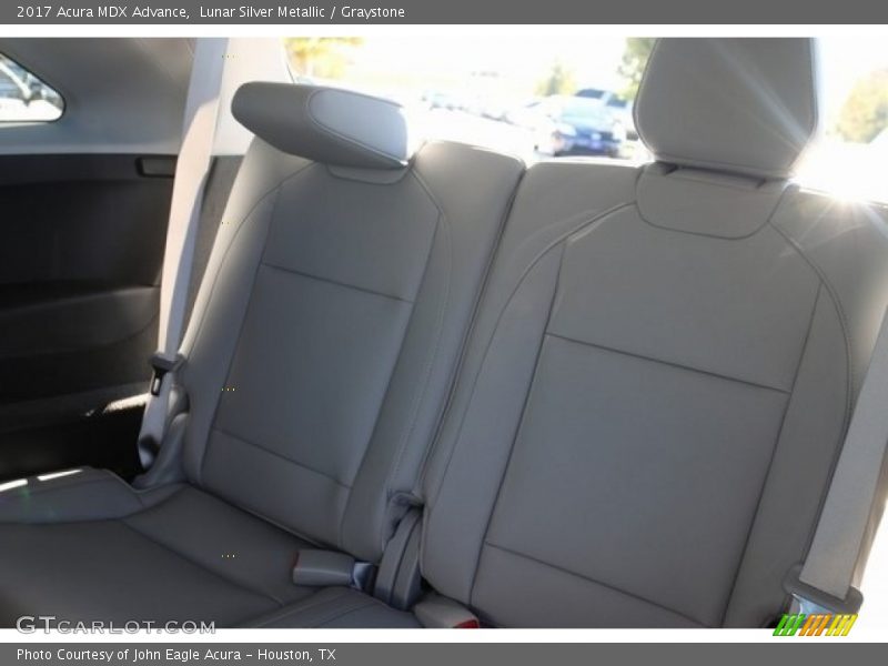 Lunar Silver Metallic / Graystone 2017 Acura MDX Advance