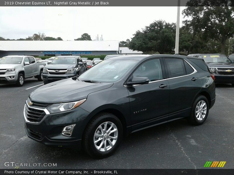 Nightfall Gray Metallic / Jet Black 2019 Chevrolet Equinox LT