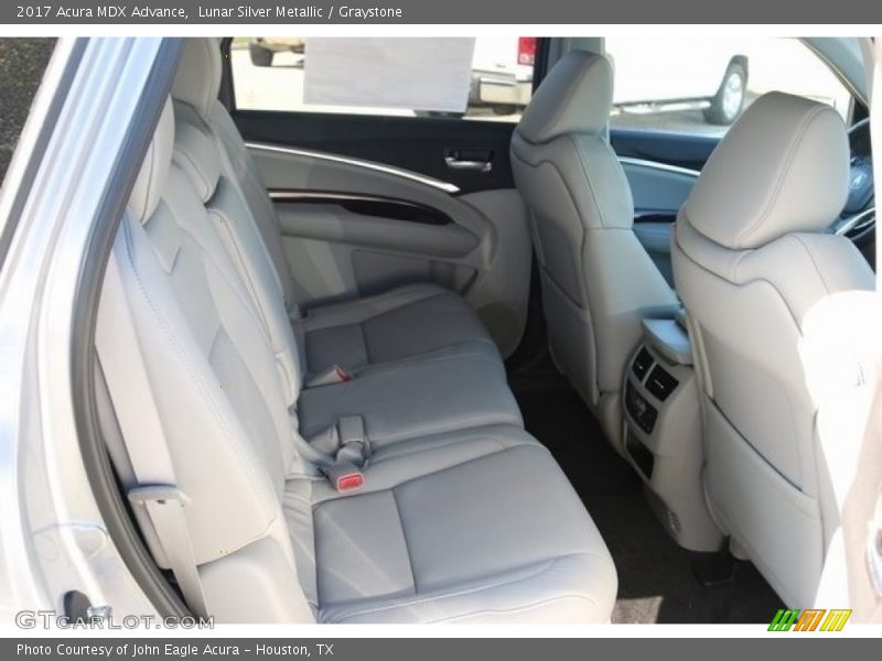 Lunar Silver Metallic / Graystone 2017 Acura MDX Advance