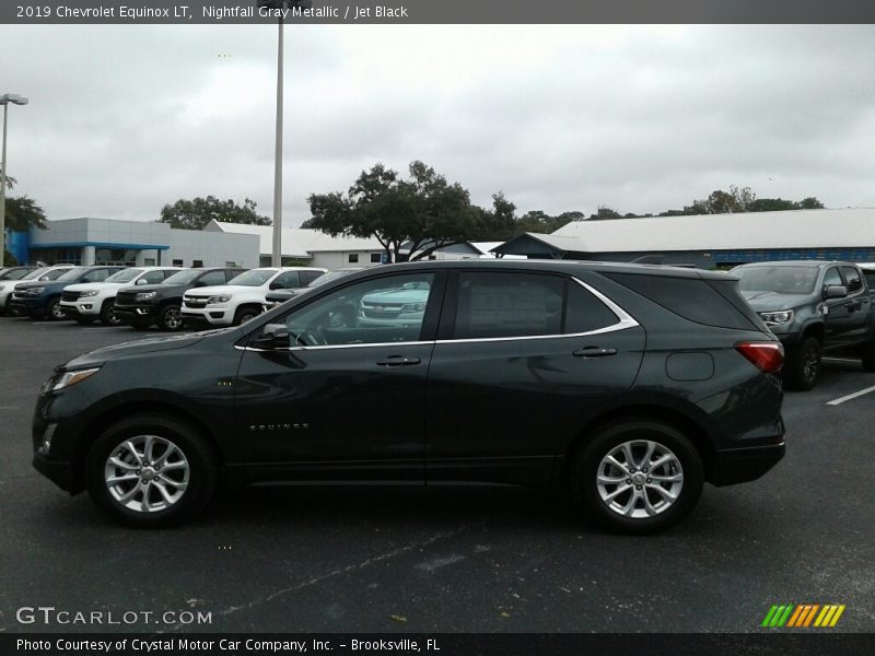 Nightfall Gray Metallic / Jet Black 2019 Chevrolet Equinox LT