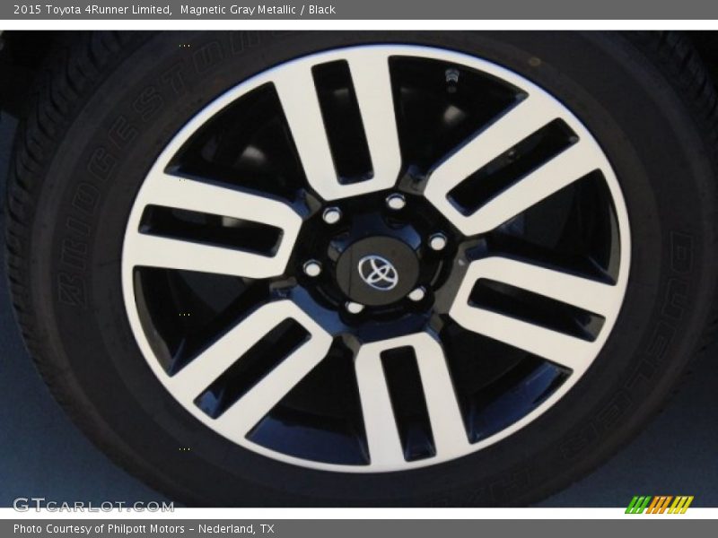 Magnetic Gray Metallic / Black 2015 Toyota 4Runner Limited