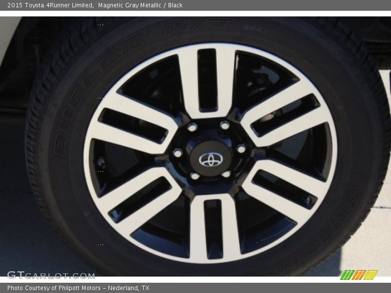 Magnetic Gray Metallic / Black 2015 Toyota 4Runner Limited