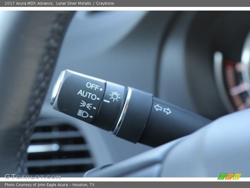 Lunar Silver Metallic / Graystone 2017 Acura MDX Advance