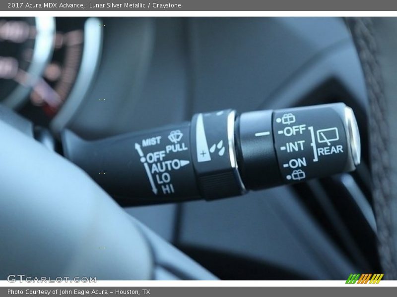 Lunar Silver Metallic / Graystone 2017 Acura MDX Advance