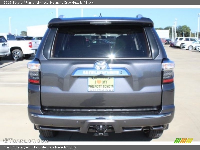Magnetic Gray Metallic / Black 2015 Toyota 4Runner Limited