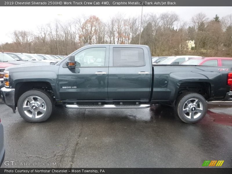 Graphite Metallic / Dark Ash/Jet Black 2019 Chevrolet Silverado 2500HD Work Truck Crew Cab 4WD