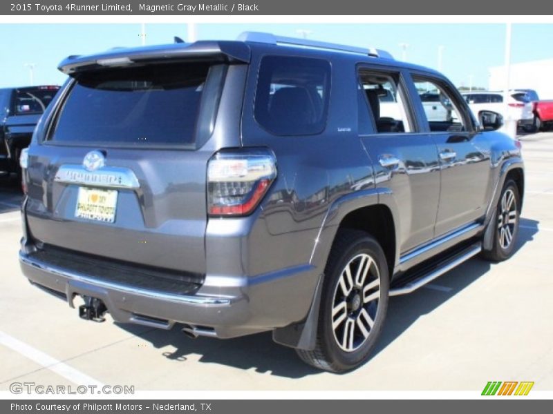 Magnetic Gray Metallic / Black 2015 Toyota 4Runner Limited