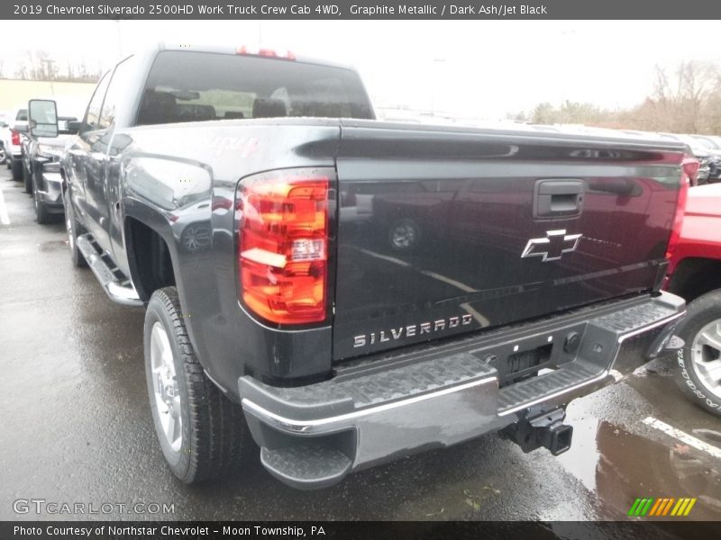 Graphite Metallic / Dark Ash/Jet Black 2019 Chevrolet Silverado 2500HD Work Truck Crew Cab 4WD