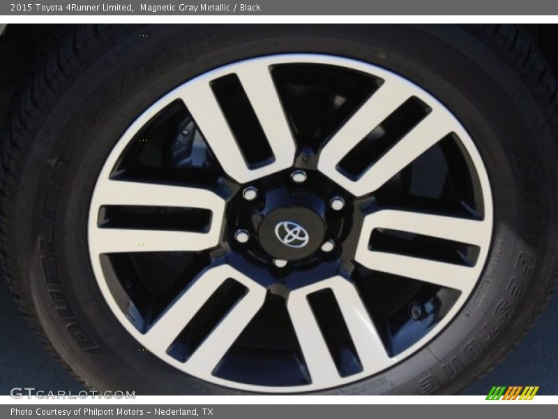 Magnetic Gray Metallic / Black 2015 Toyota 4Runner Limited