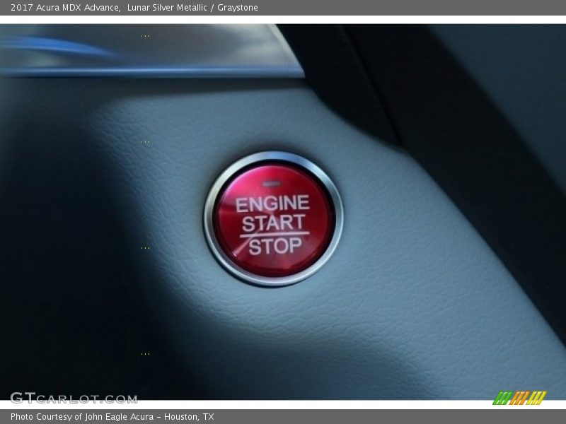 Lunar Silver Metallic / Graystone 2017 Acura MDX Advance