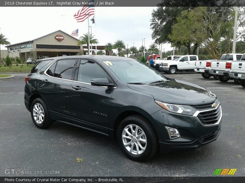 Nightfall Gray Metallic / Jet Black 2019 Chevrolet Equinox LT