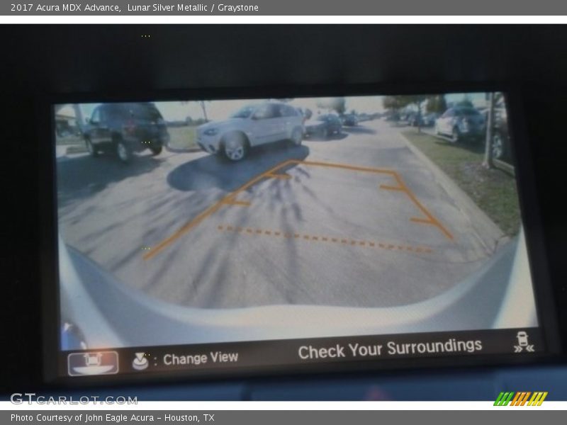 Lunar Silver Metallic / Graystone 2017 Acura MDX Advance