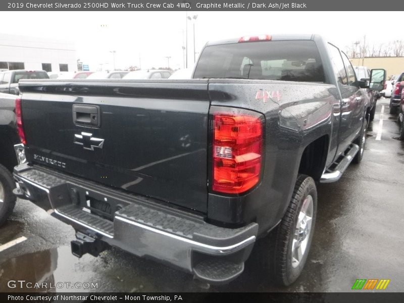 Graphite Metallic / Dark Ash/Jet Black 2019 Chevrolet Silverado 2500HD Work Truck Crew Cab 4WD
