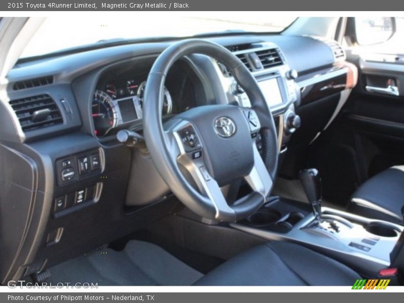 Magnetic Gray Metallic / Black 2015 Toyota 4Runner Limited