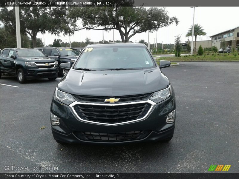 Nightfall Gray Metallic / Jet Black 2019 Chevrolet Equinox LT