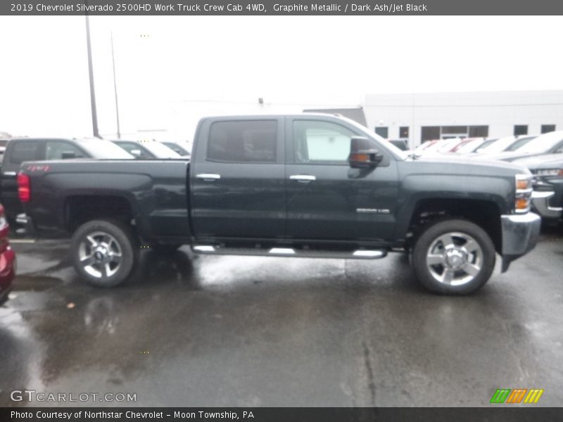 Graphite Metallic / Dark Ash/Jet Black 2019 Chevrolet Silverado 2500HD Work Truck Crew Cab 4WD