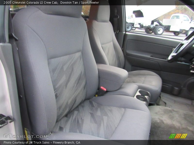 Doeskin Tan / Sport Pewter 2005 Chevrolet Colorado LS Crew Cab