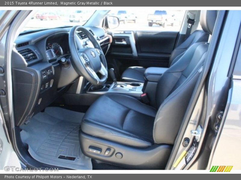 Magnetic Gray Metallic / Black 2015 Toyota 4Runner Limited