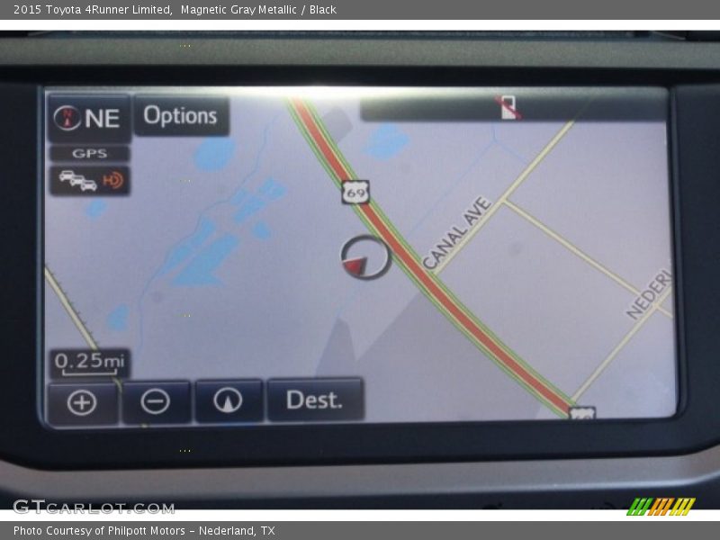 Magnetic Gray Metallic / Black 2015 Toyota 4Runner Limited