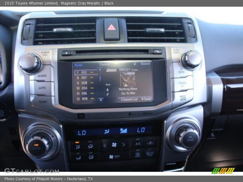 Magnetic Gray Metallic / Black 2015 Toyota 4Runner Limited