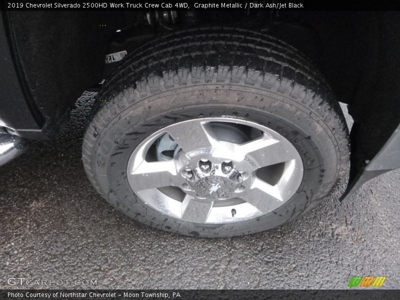Graphite Metallic / Dark Ash/Jet Black 2019 Chevrolet Silverado 2500HD Work Truck Crew Cab 4WD