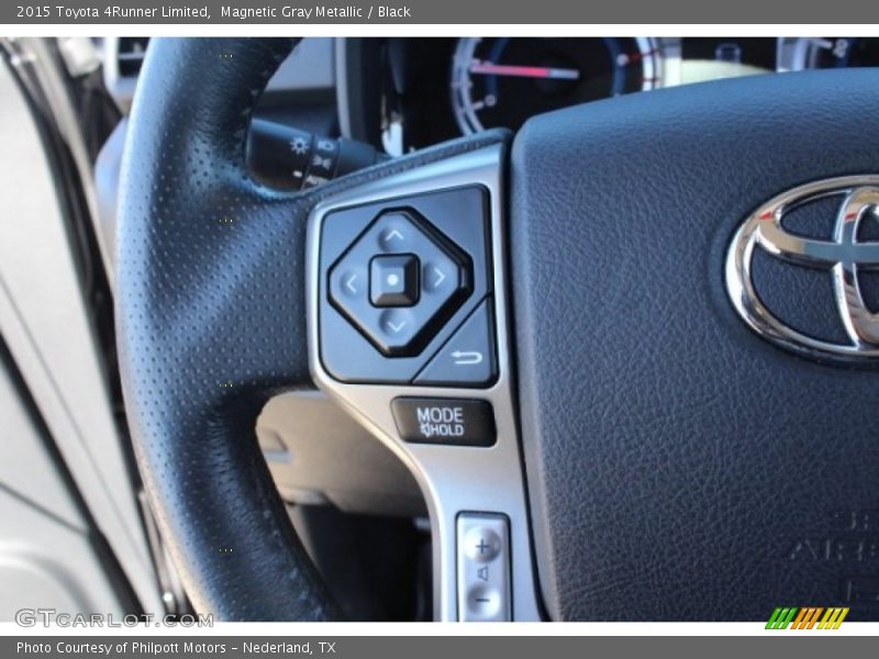 Magnetic Gray Metallic / Black 2015 Toyota 4Runner Limited