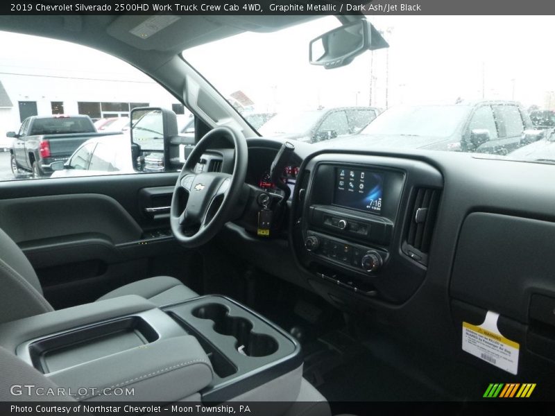 Graphite Metallic / Dark Ash/Jet Black 2019 Chevrolet Silverado 2500HD Work Truck Crew Cab 4WD