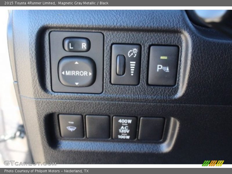 Magnetic Gray Metallic / Black 2015 Toyota 4Runner Limited