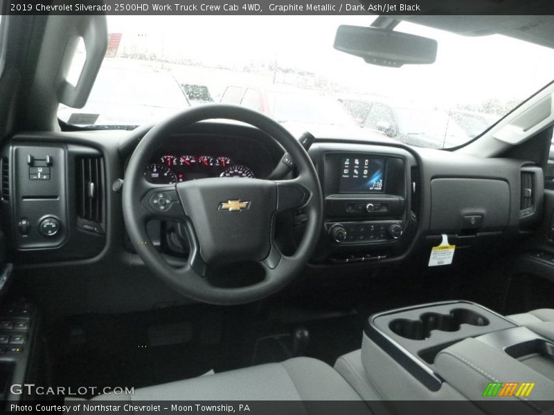Graphite Metallic / Dark Ash/Jet Black 2019 Chevrolet Silverado 2500HD Work Truck Crew Cab 4WD
