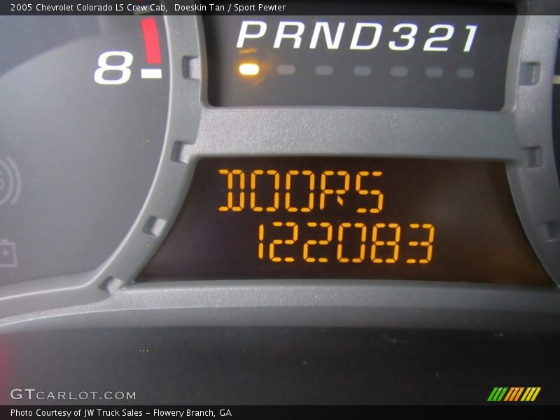 Doeskin Tan / Sport Pewter 2005 Chevrolet Colorado LS Crew Cab