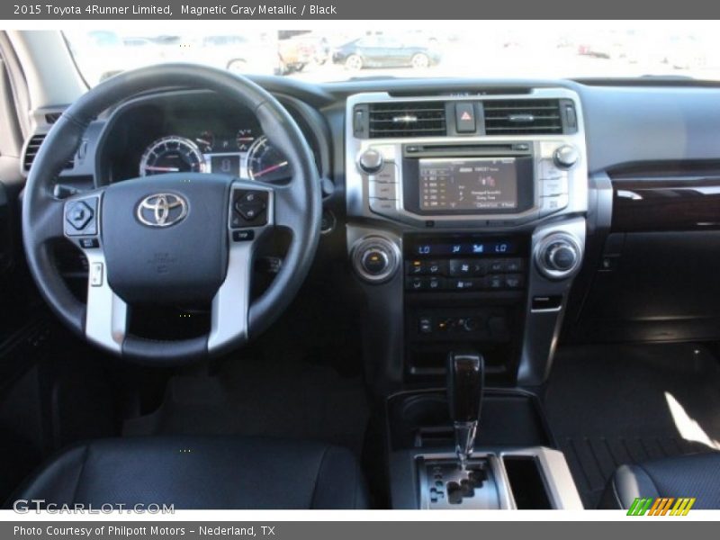 Magnetic Gray Metallic / Black 2015 Toyota 4Runner Limited