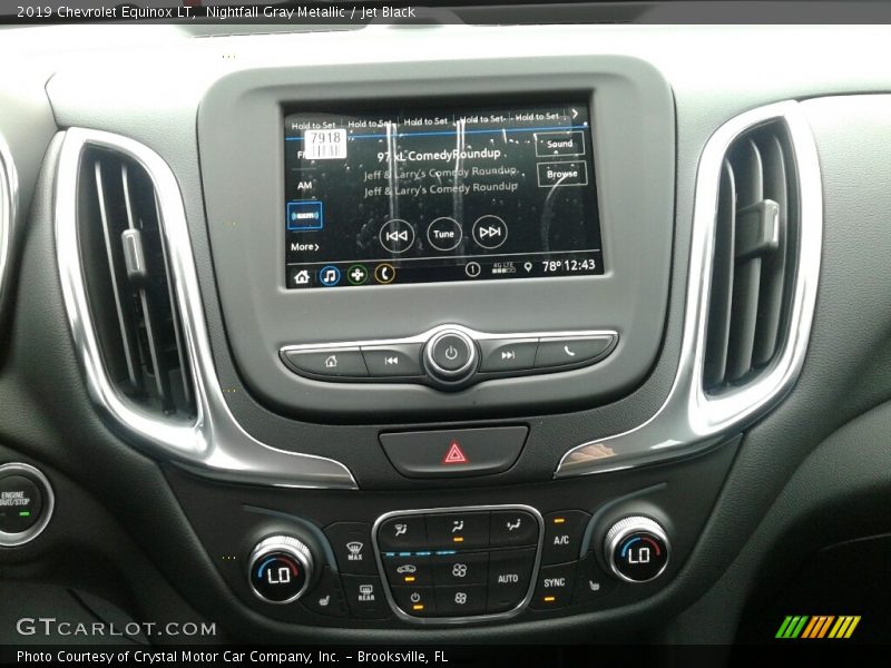 Nightfall Gray Metallic / Jet Black 2019 Chevrolet Equinox LT