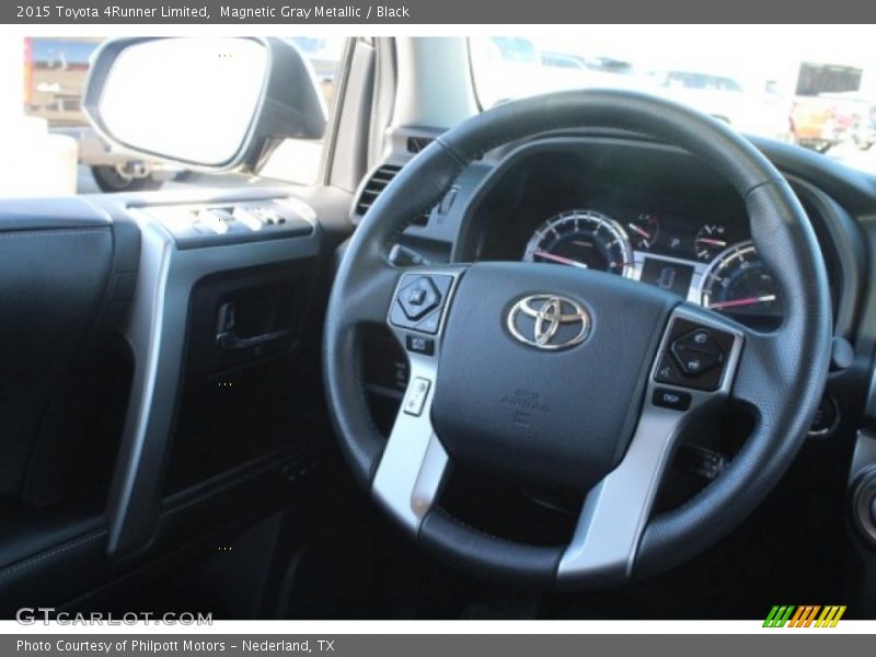 Magnetic Gray Metallic / Black 2015 Toyota 4Runner Limited