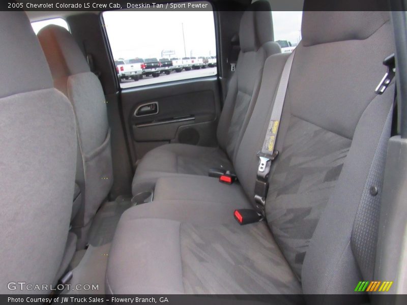 Doeskin Tan / Sport Pewter 2005 Chevrolet Colorado LS Crew Cab