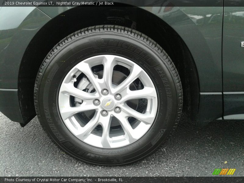 Nightfall Gray Metallic / Jet Black 2019 Chevrolet Equinox LT