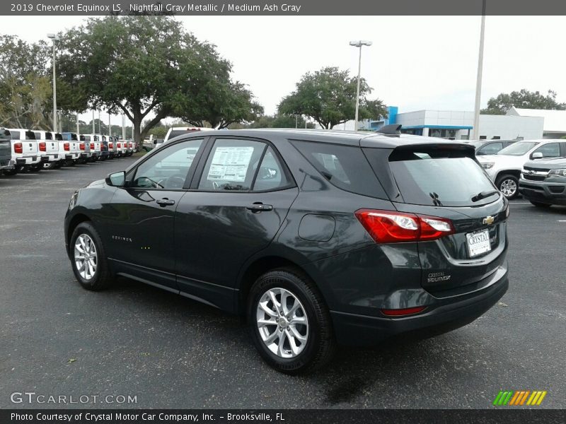Nightfall Gray Metallic / Medium Ash Gray 2019 Chevrolet Equinox LS