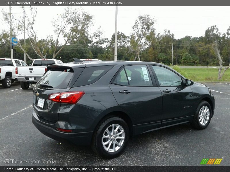 Nightfall Gray Metallic / Medium Ash Gray 2019 Chevrolet Equinox LS
