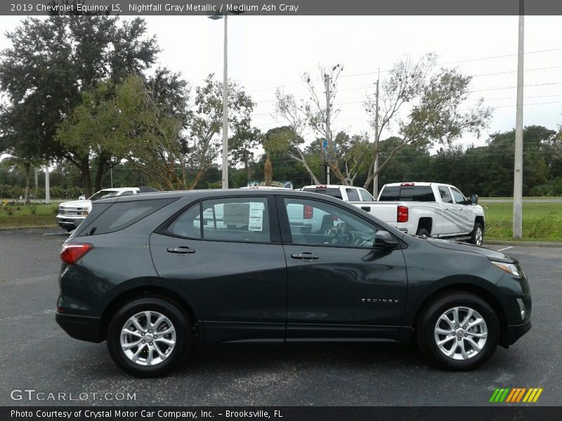 Nightfall Gray Metallic / Medium Ash Gray 2019 Chevrolet Equinox LS