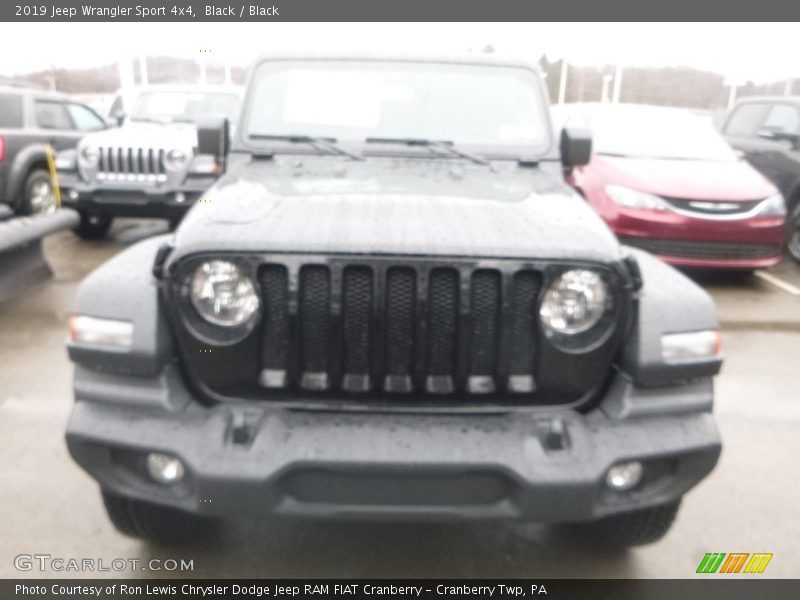 Black / Black 2019 Jeep Wrangler Sport 4x4