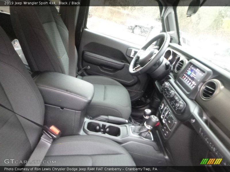Black / Black 2019 Jeep Wrangler Sport 4x4
