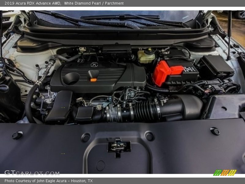 White Diamond Pearl / Parchment 2019 Acura RDX Advance AWD