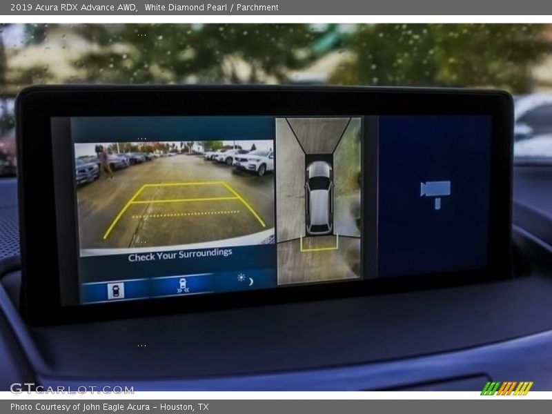 White Diamond Pearl / Parchment 2019 Acura RDX Advance AWD