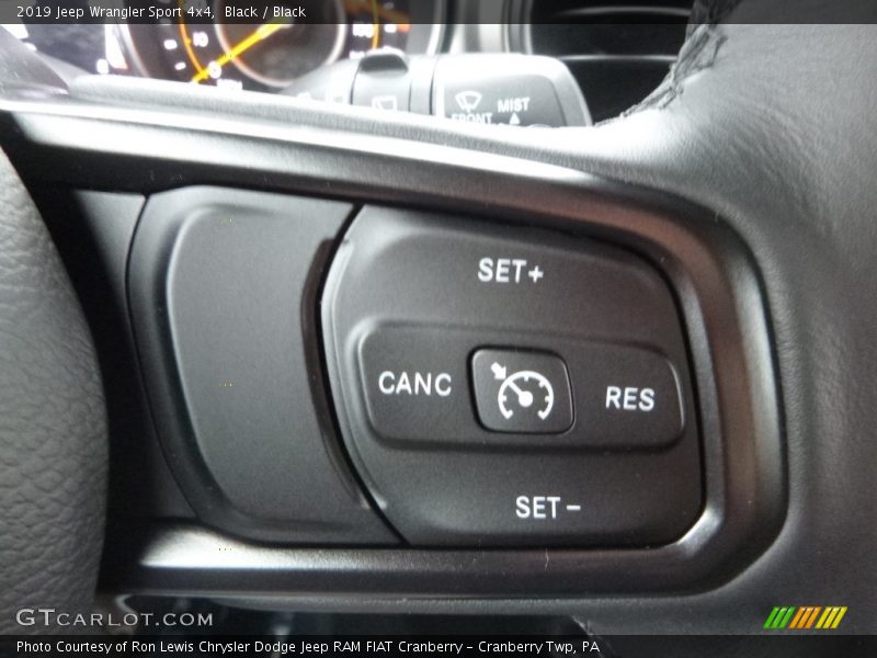 Black / Black 2019 Jeep Wrangler Sport 4x4